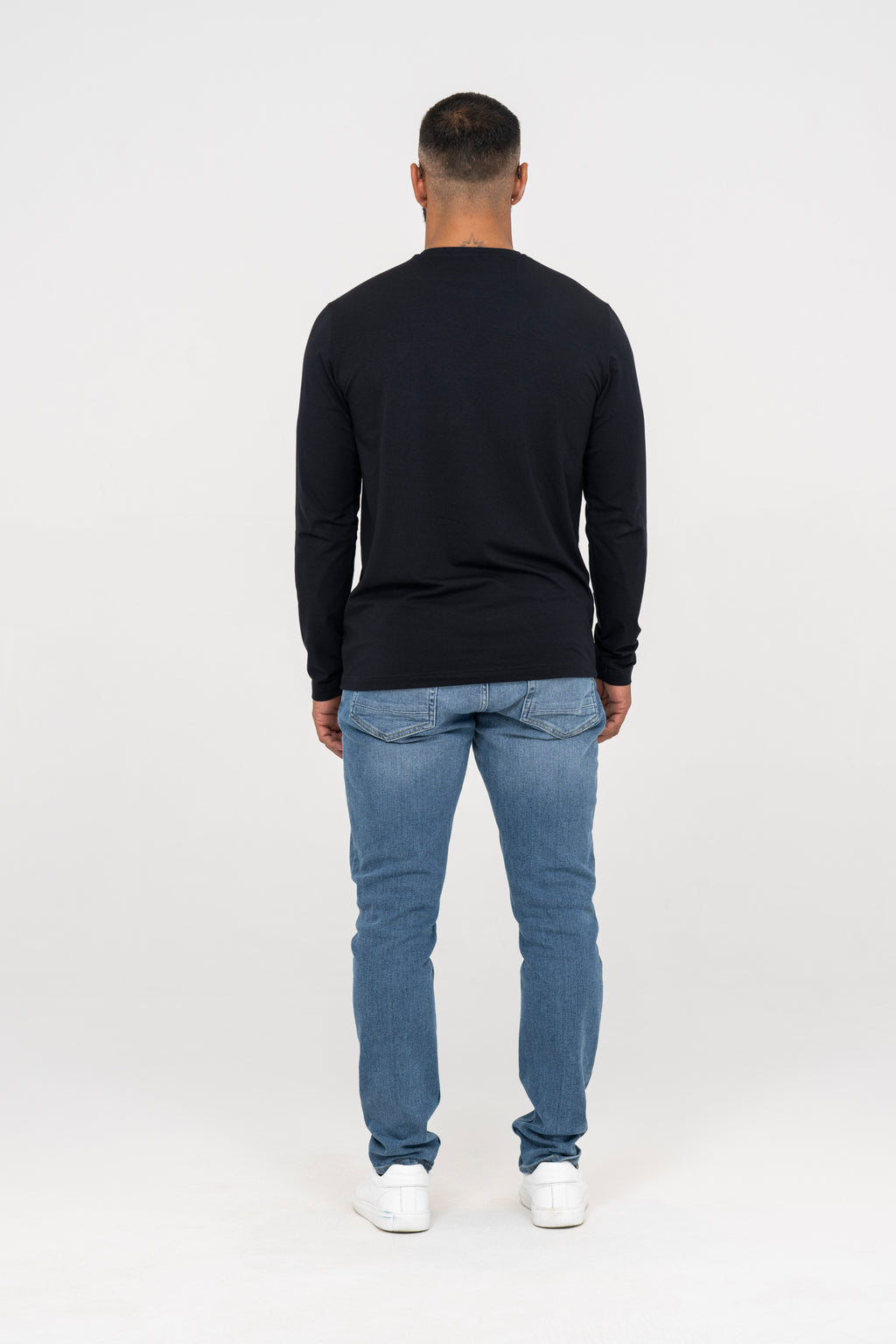 Premium Modal Long Sleeve T-shirt - Navy
