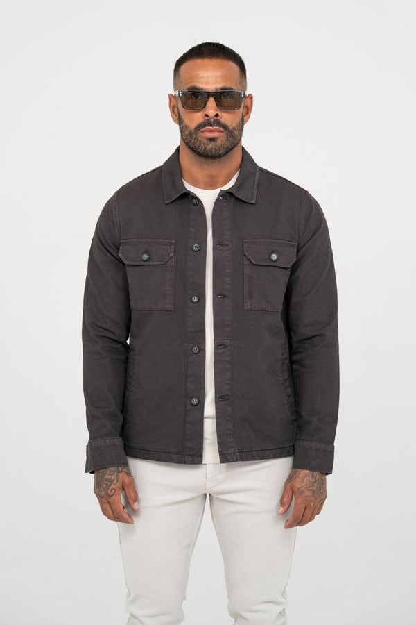 Denim Jacket Dark Grey
