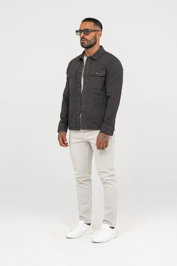 Denim Jacket Dark Grey