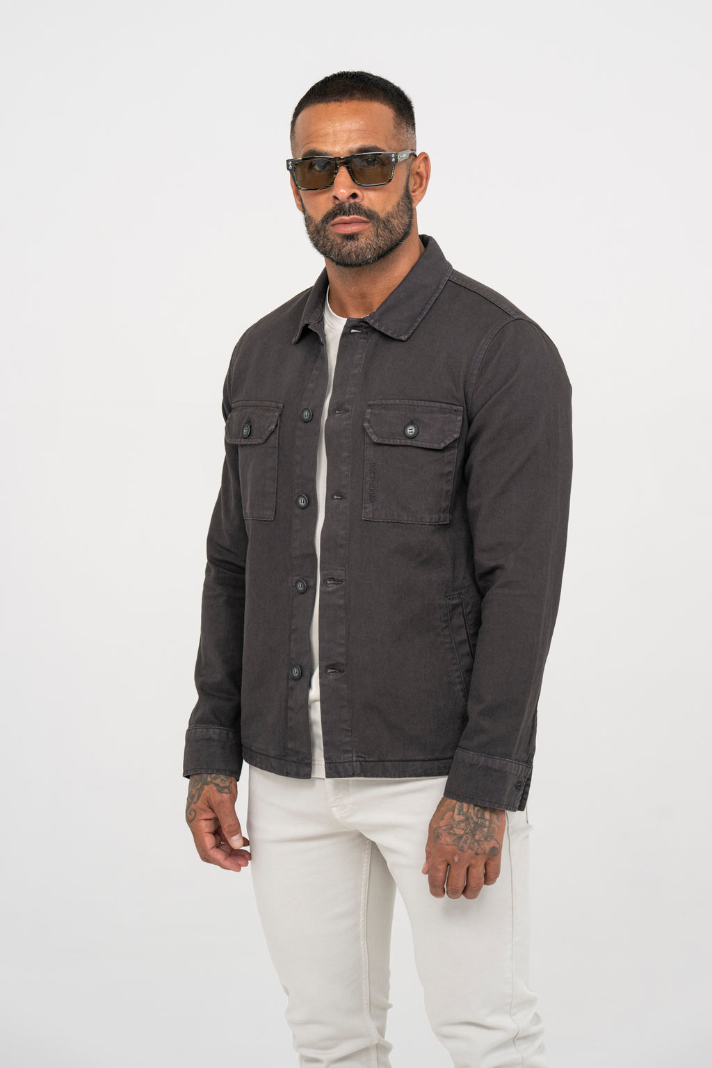 Denim Jacket Dark Grey