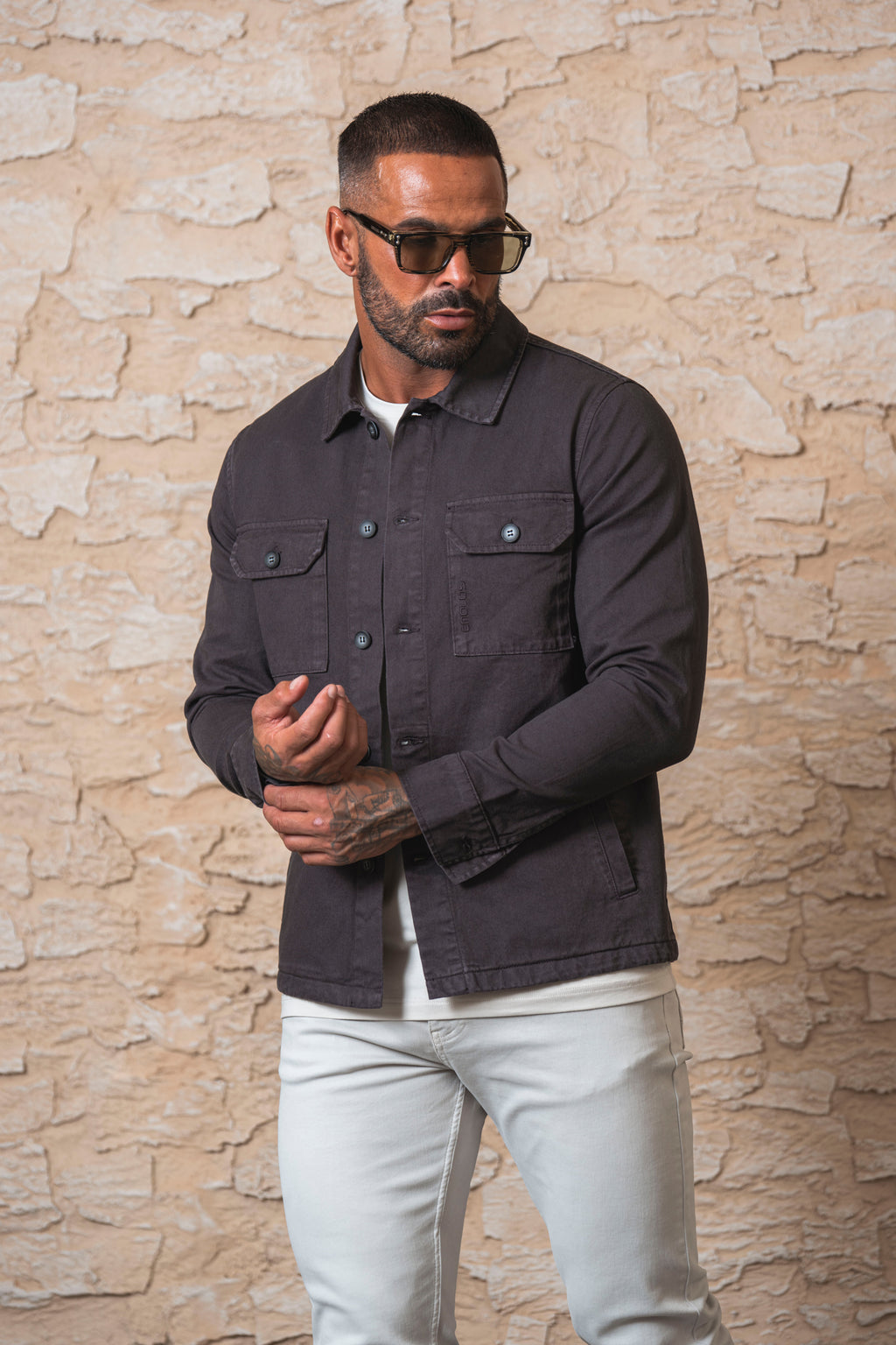Denim Jacket Dark Grey