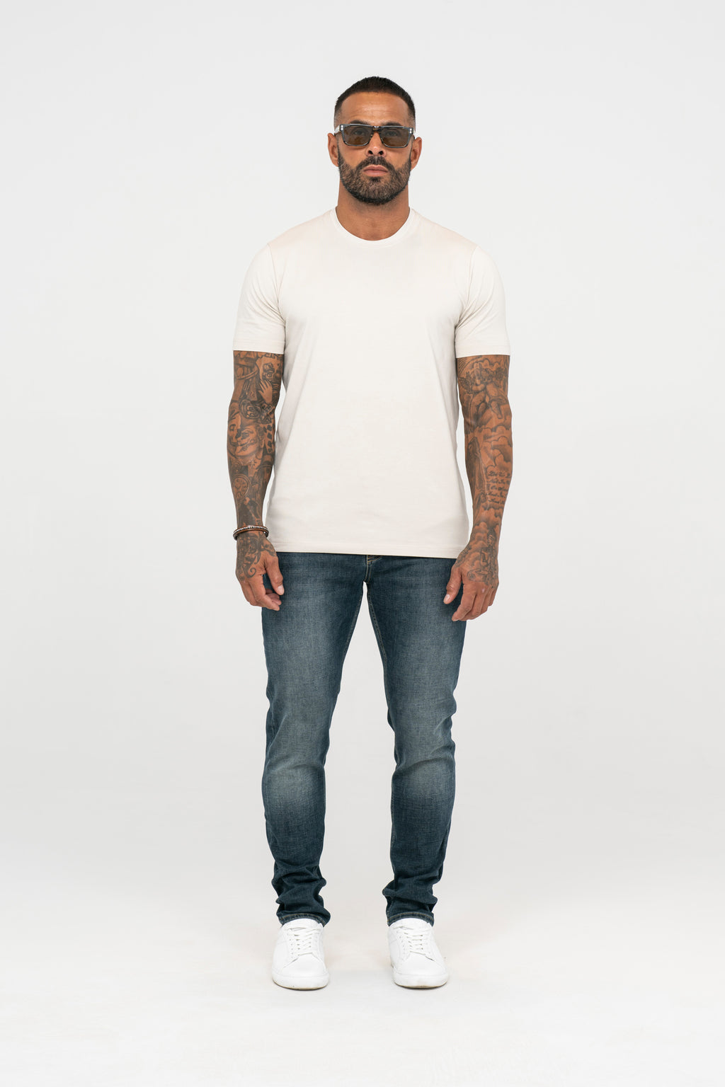 T-shirt essentiel - Blanc cassé