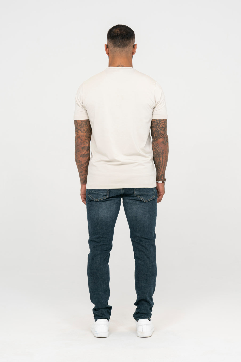 T-shirt essentiel - Blanc cassé