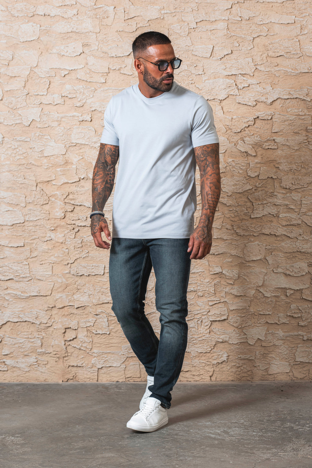 T-shirt essentiel - Blanc cassé