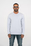Premium Modal Long Sleeve T-shirt - Light Grey - Emolos