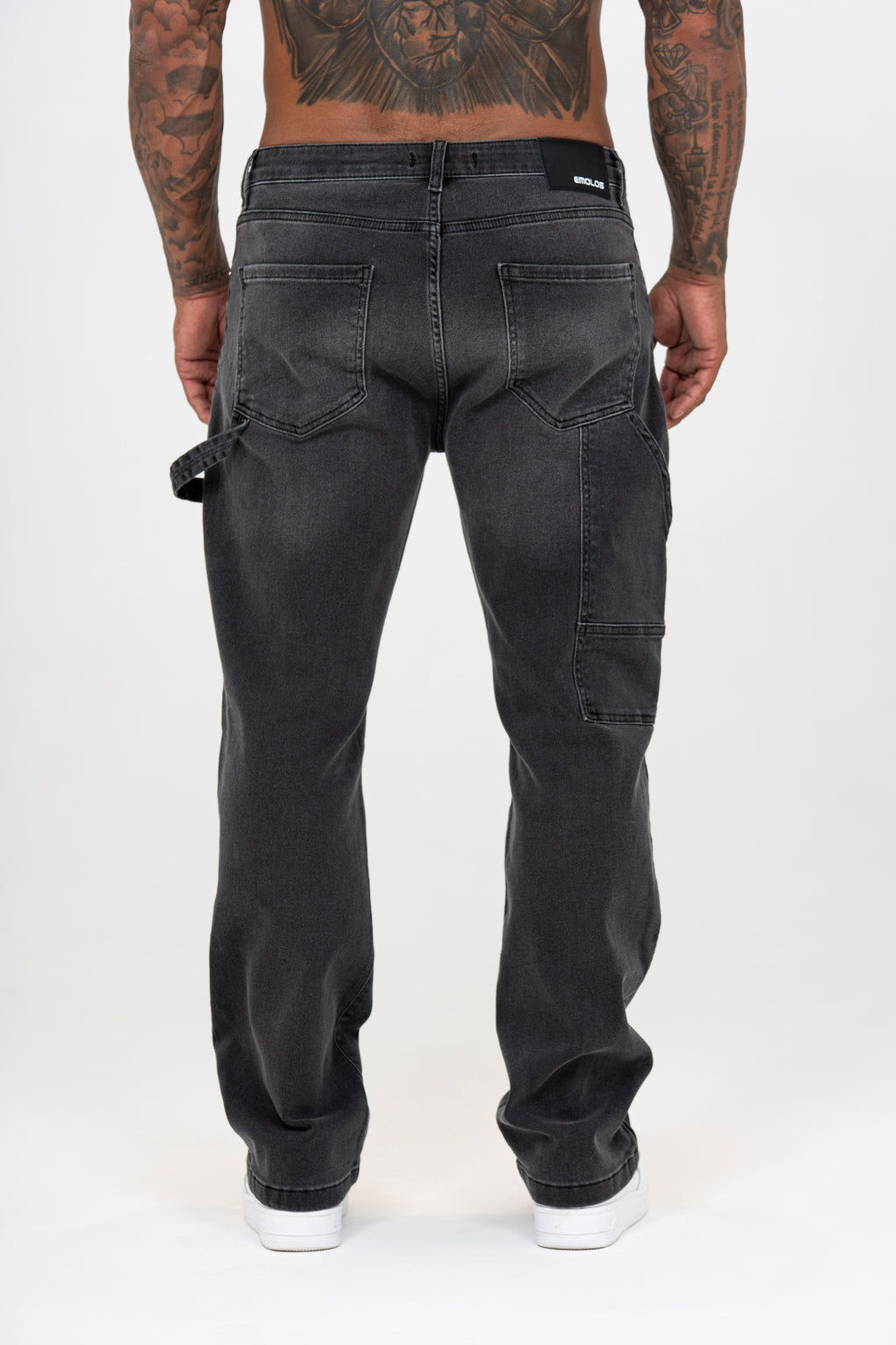 Carpenter Denim Washed - Grey - Emolos