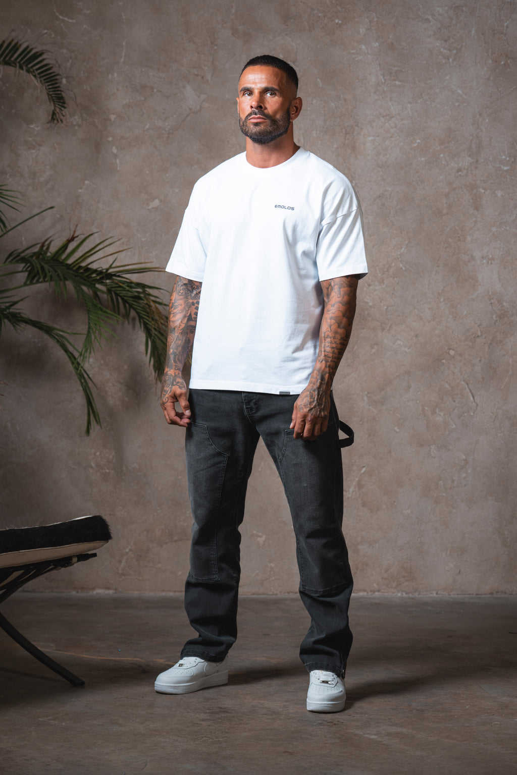 Carpenter Denim Washed - Grey - Emolos