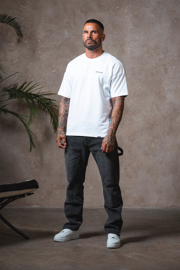 Essential Oversized T-shirt - White - Emolos