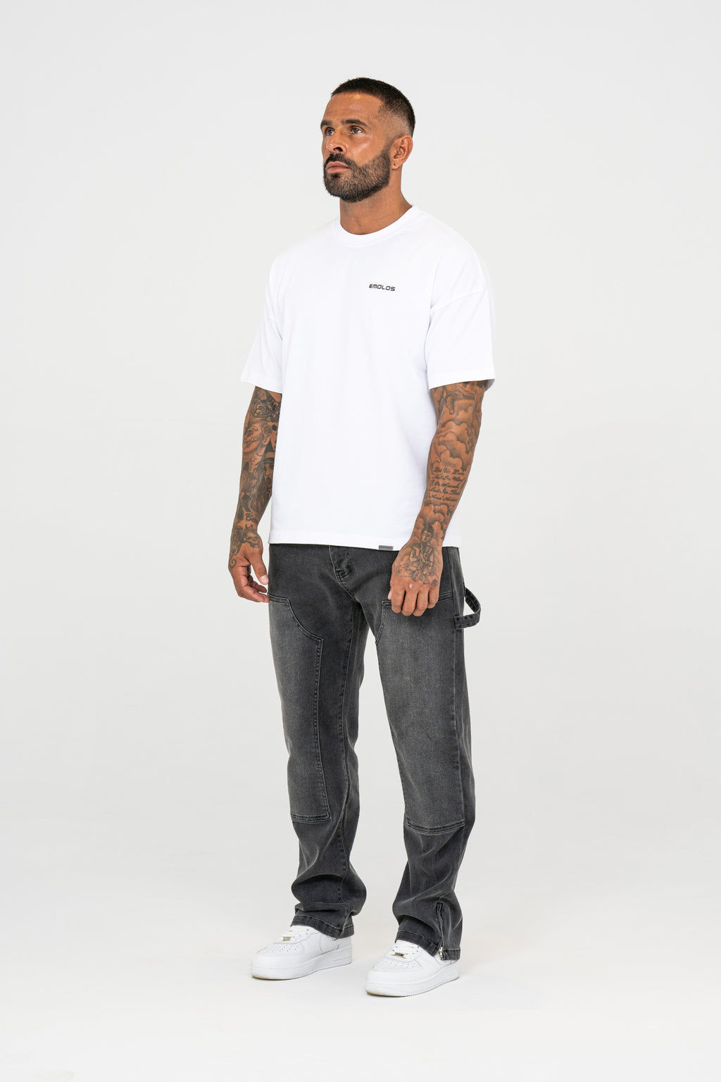 Essential Oversized T-shirt - White - Emolos