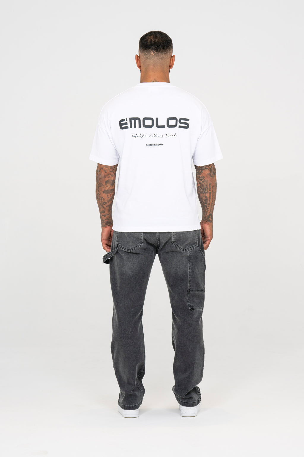 Essential Oversized T-shirt - White - Emolos