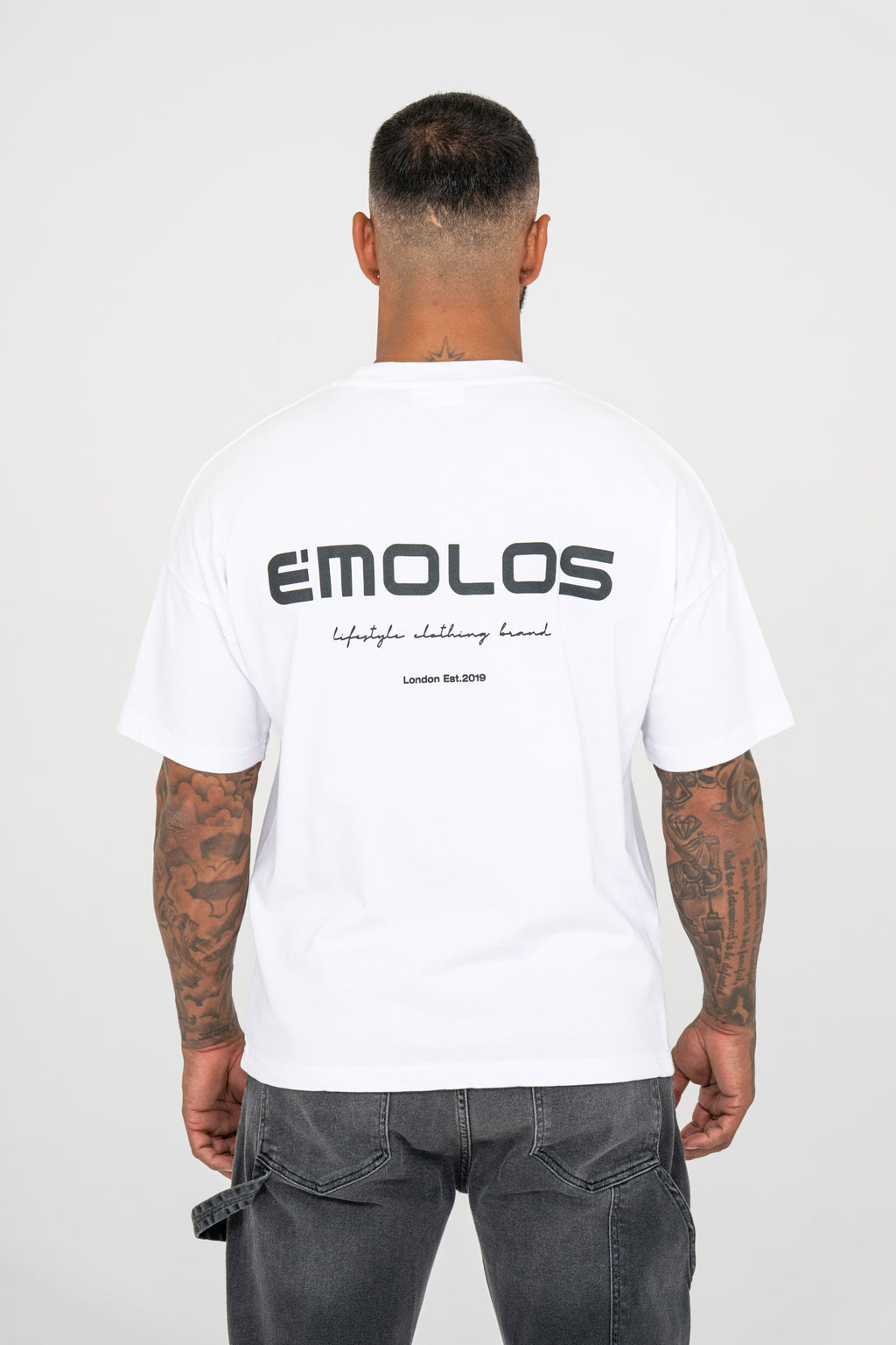 Essential Oversized T-shirt - White - Emolos