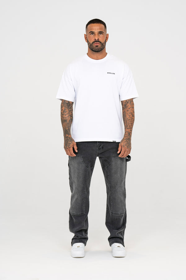 Essential Oversized T-shirt - White - Emolos