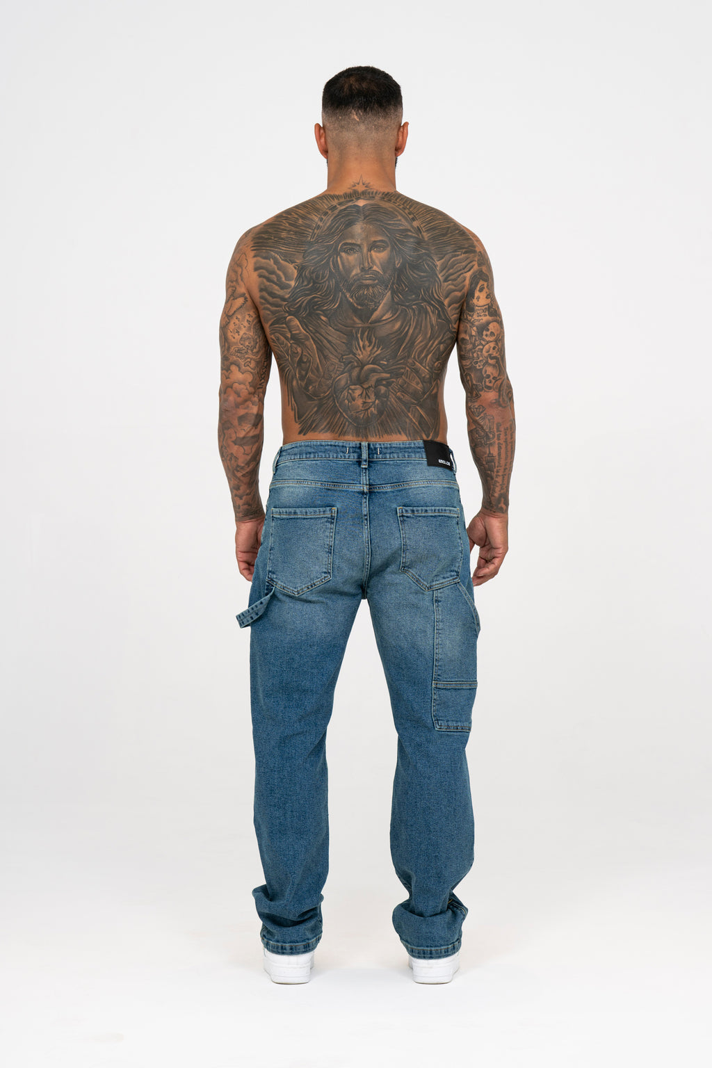 Carpenter Denim Washed - Stone Blue - Emolos