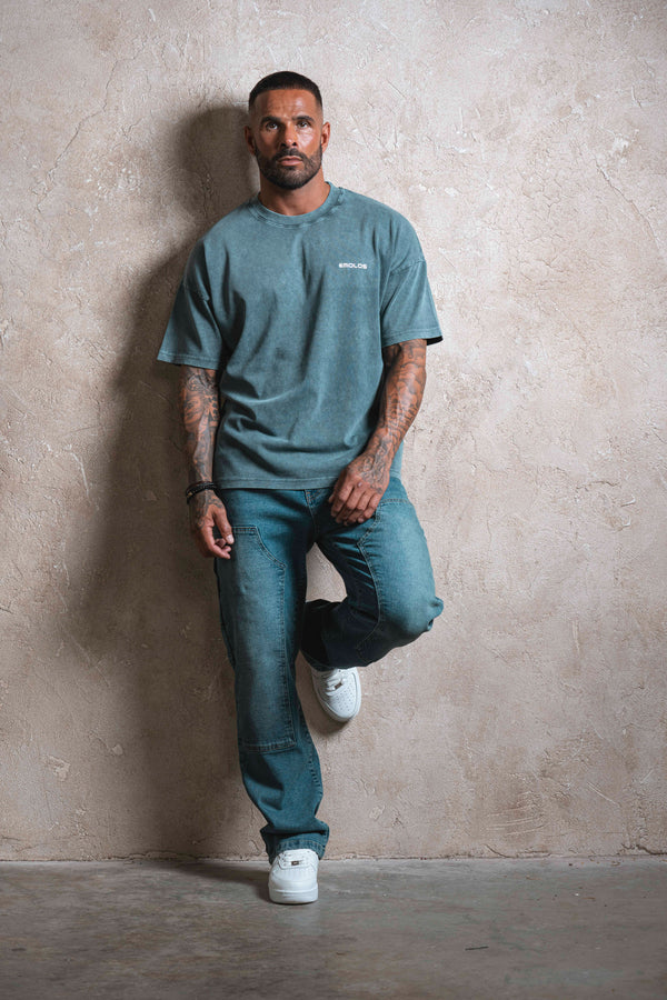 Essential Oversized T-shirt - Washed Grey - Emolos