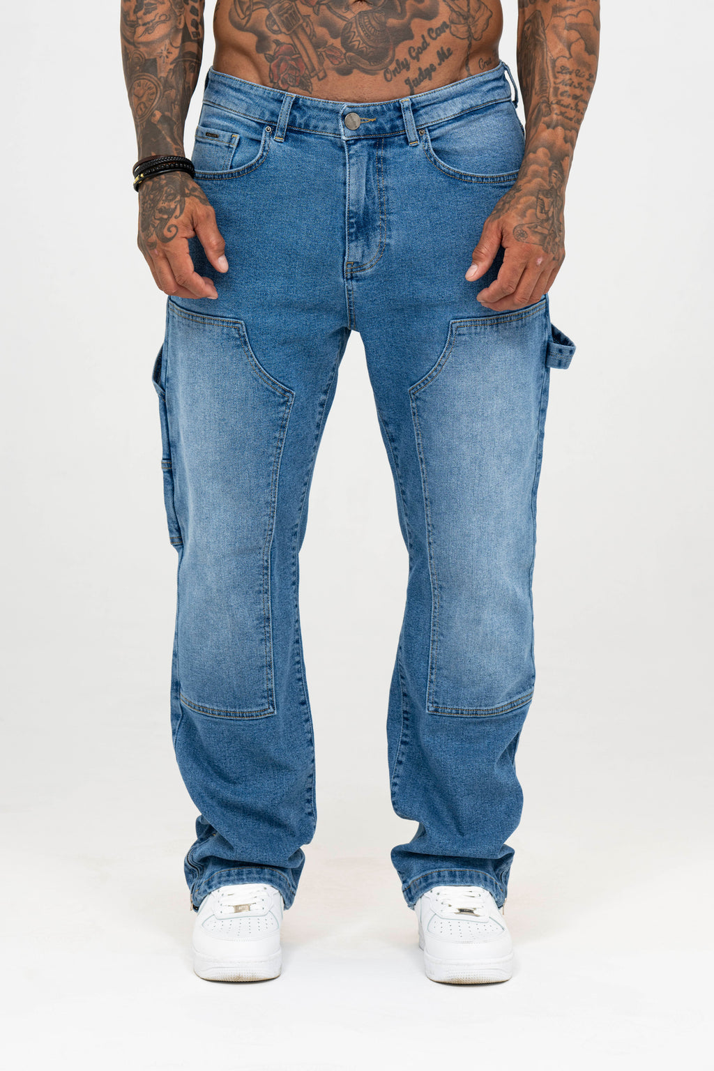 Carpenter Denim Washed - Light Blue - Emolos