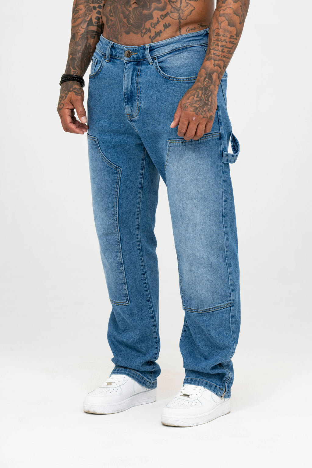 Carpenter Denim Washed - Light Blue - Emolos