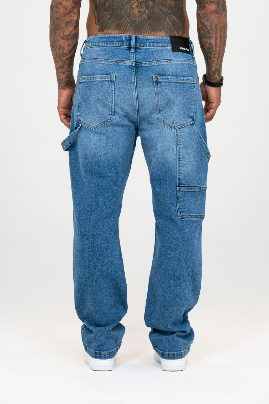 Carpenter Denim Washed - Light Blue - Emolos