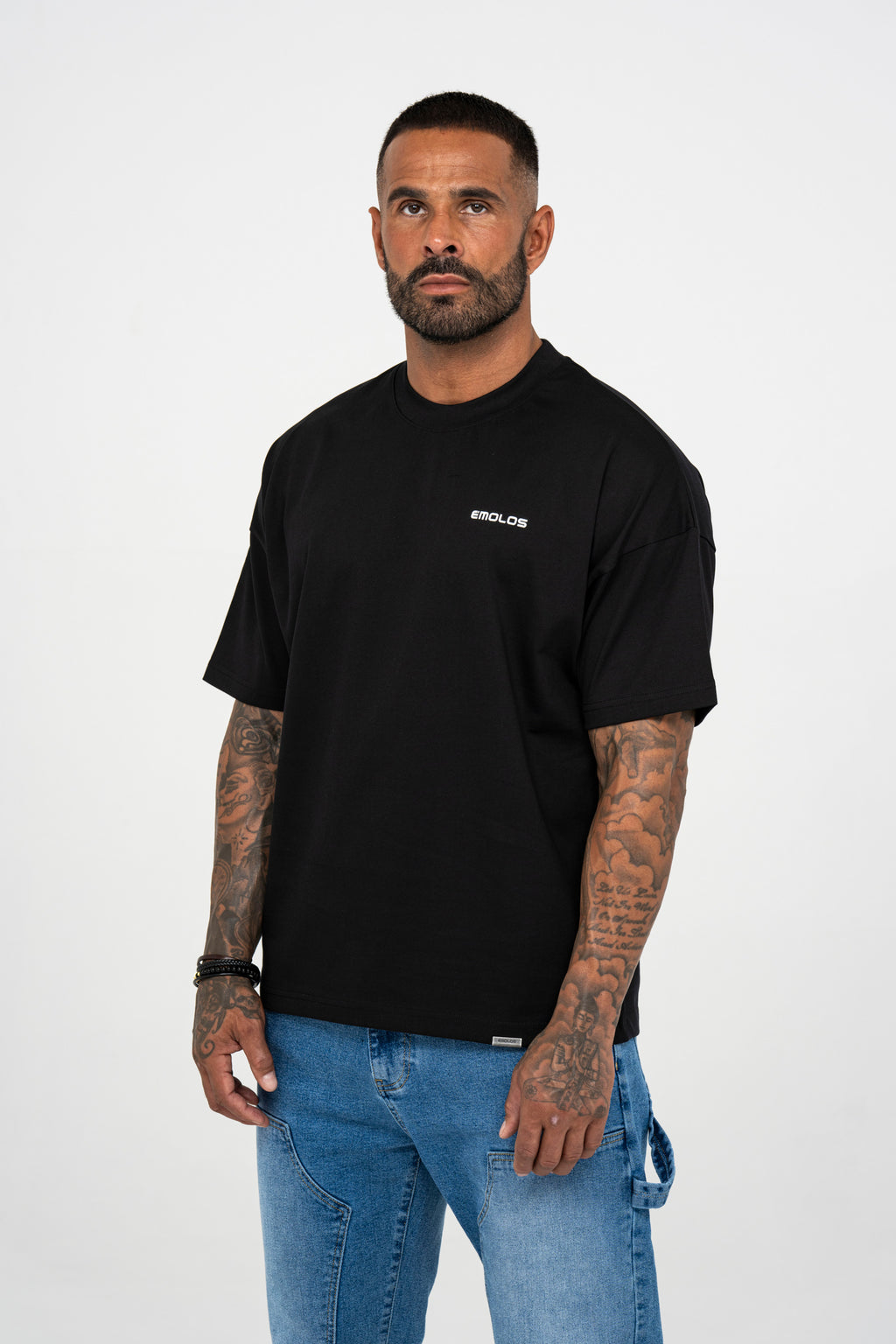 Essential Oversized T-shirt - Black - Emolos