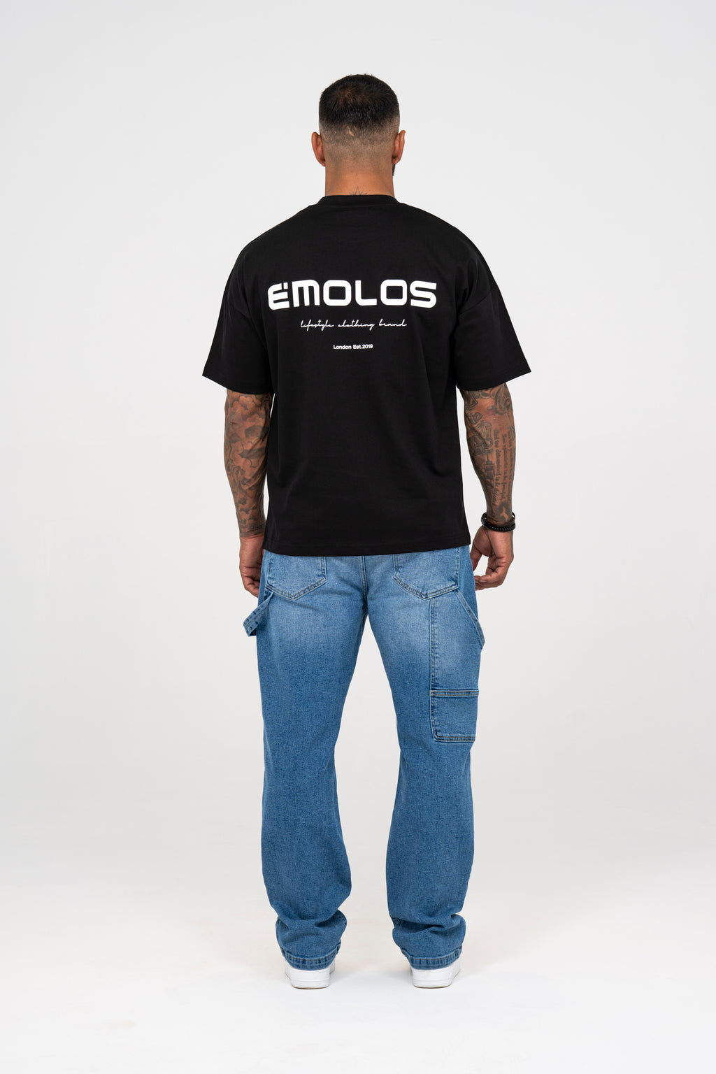 Essential Oversized T-shirt - Black - Emolos