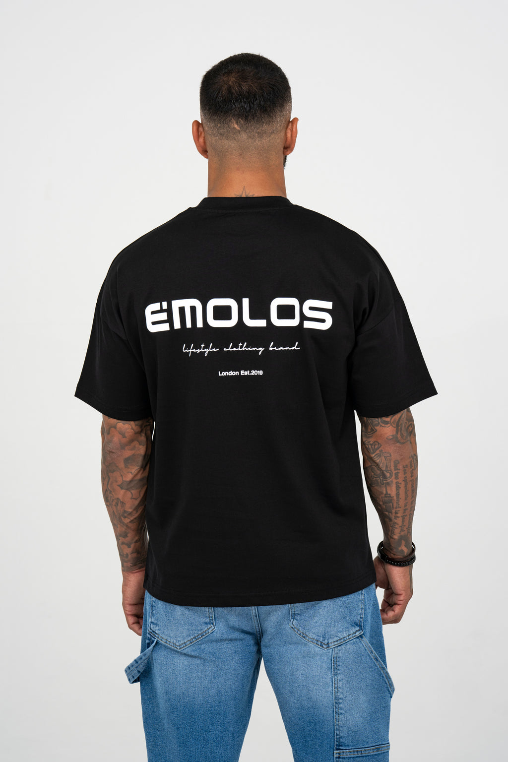 Essential Oversized T-shirt - Black - Emolos