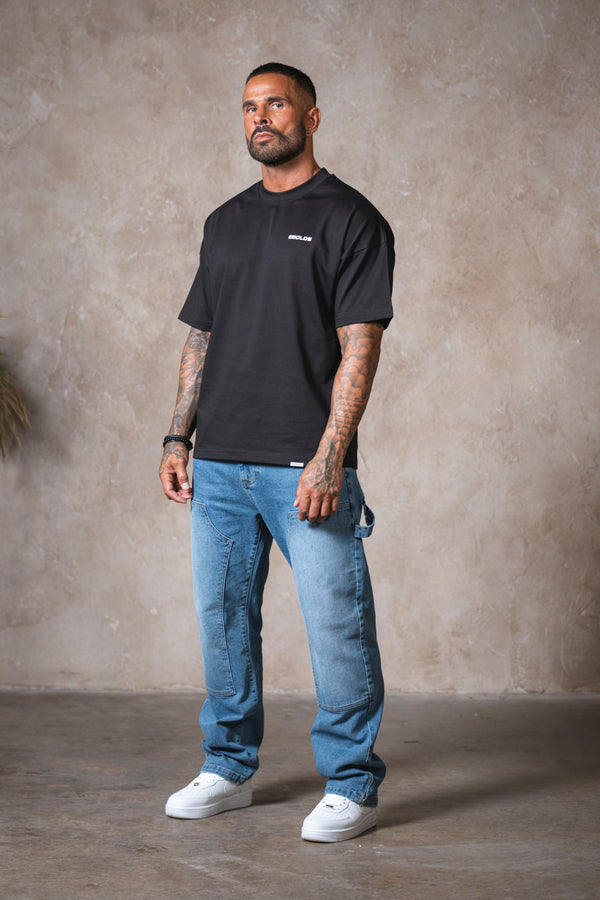 Essential Oversized T-shirt - Black - Emolos