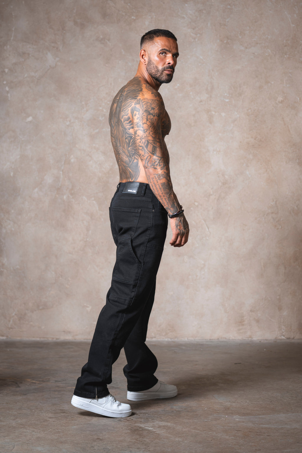 Carpenter Denim Washed - Black - Emolos