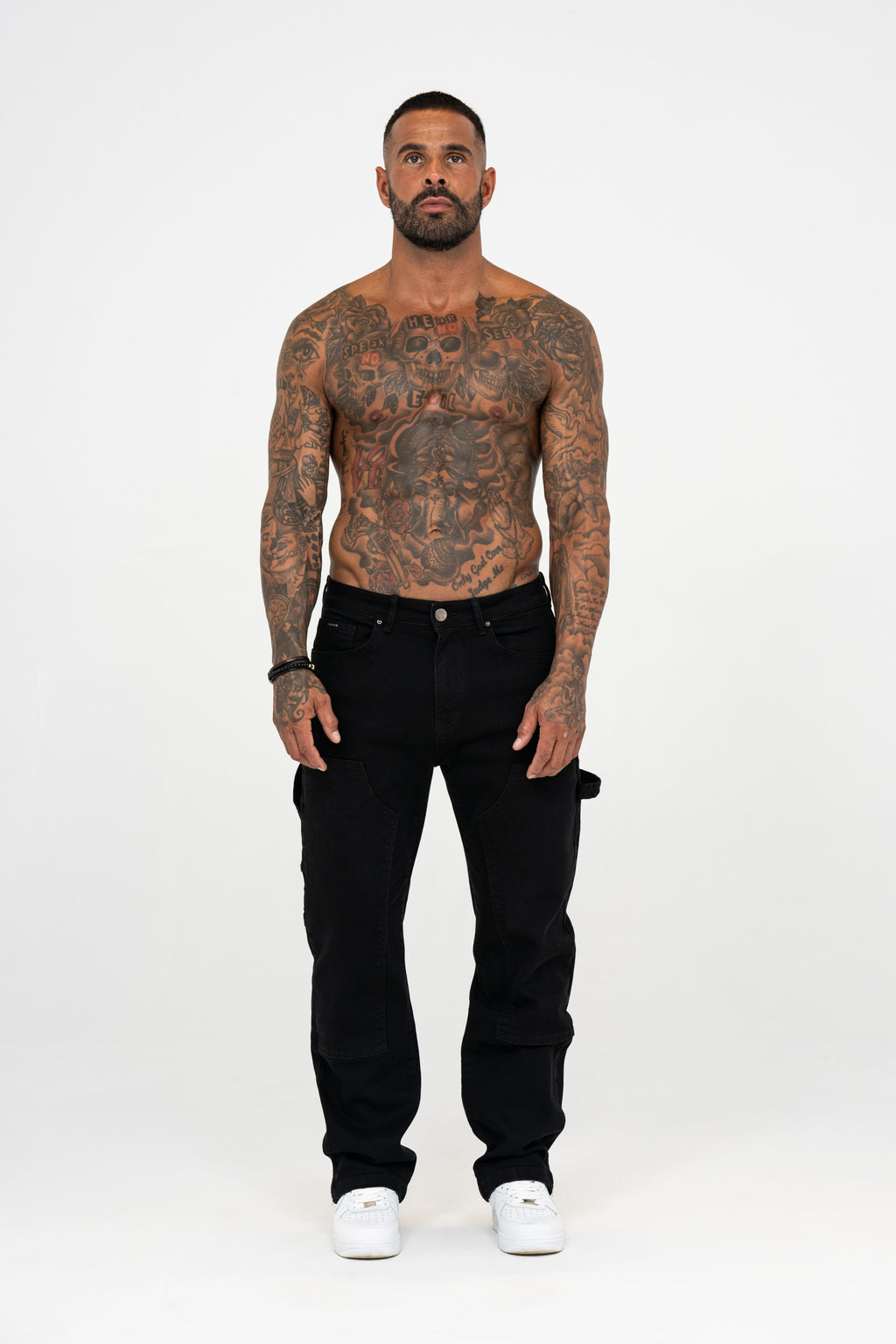 Carpenter Denim Washed - Black - Emolos