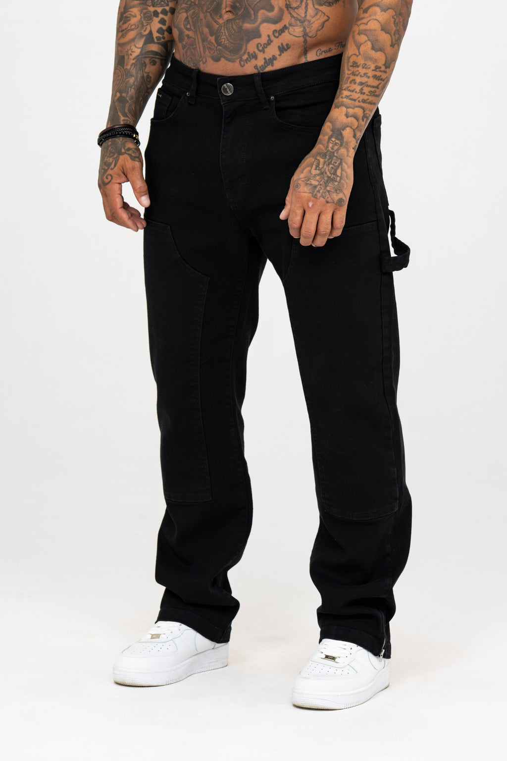 Carpenter Denim Washed - Black - Emolos