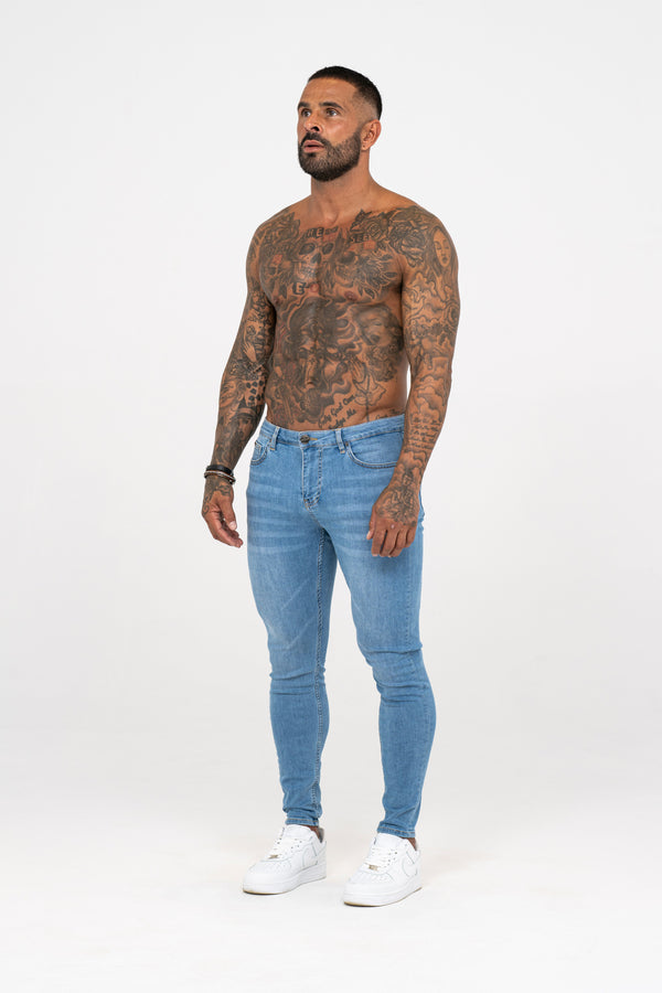 Spray on Jeans - Light Blue