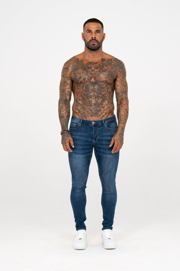Spray on Jeans - Dark Blue - Emolos