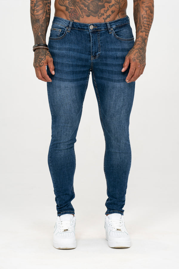Spray on Jeans - Dark Blue - Emolos