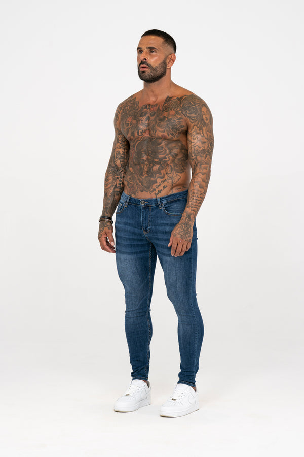 Spray on Jeans - Dark Blue - Emolos
