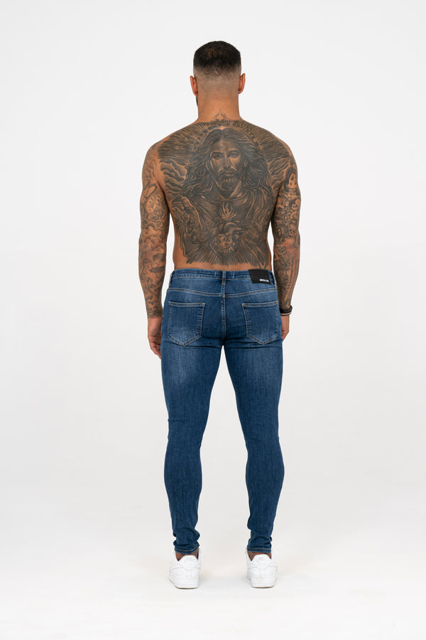 Spray on Jeans - Dark Blue - Emolos