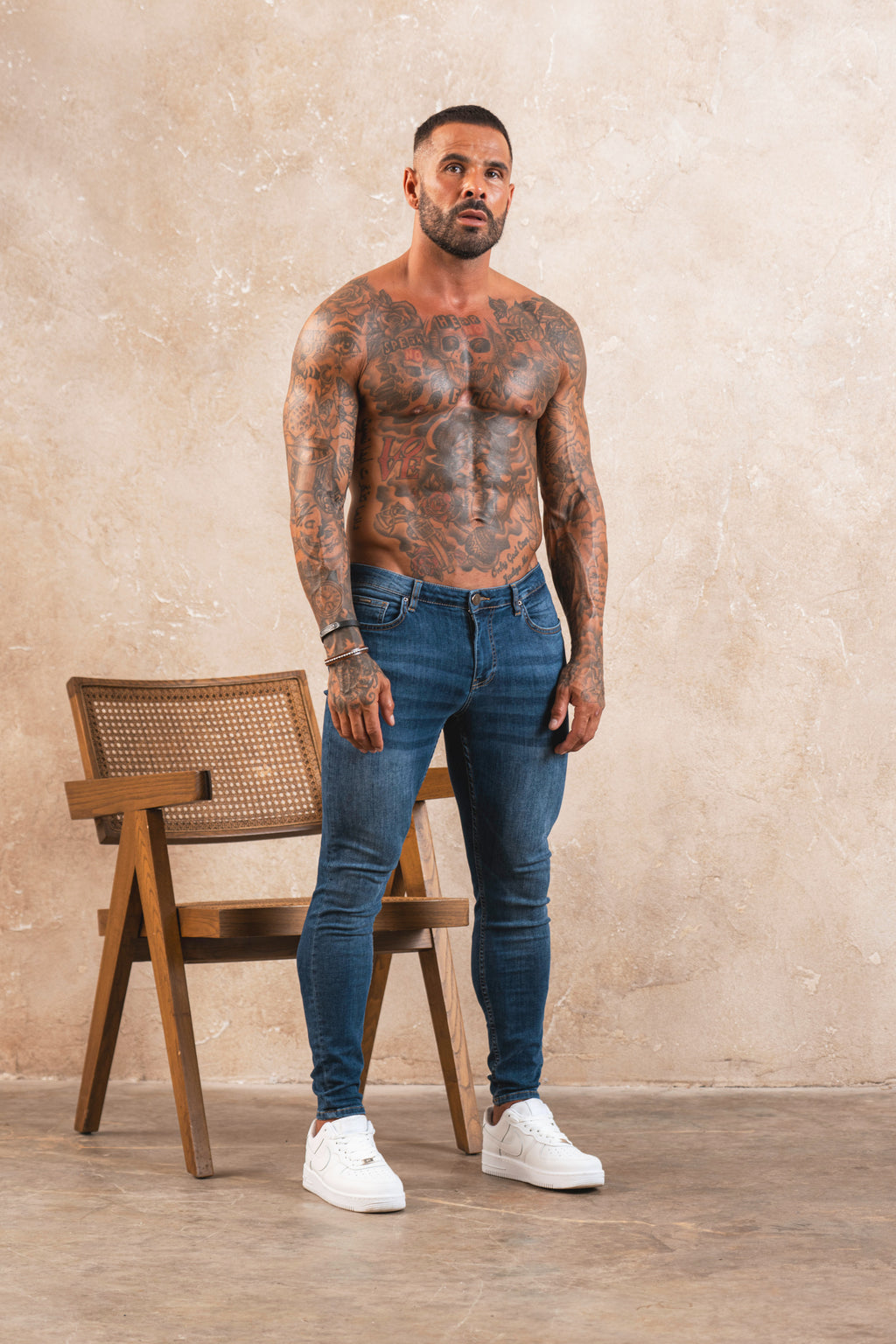 Spray on Jeans - Dark Blue - Emolos