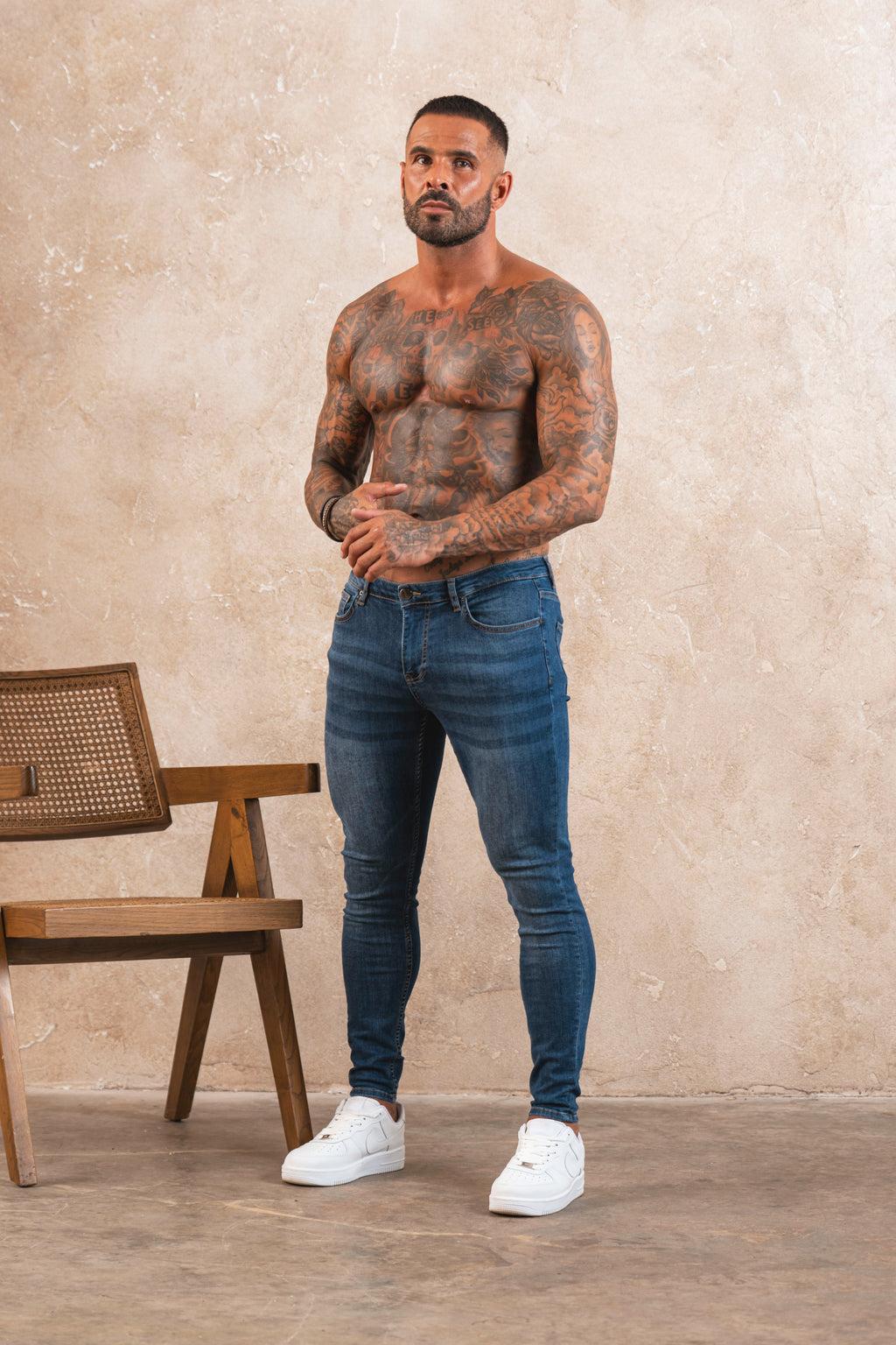 Spray on Jeans - Dark Blue - Emolos