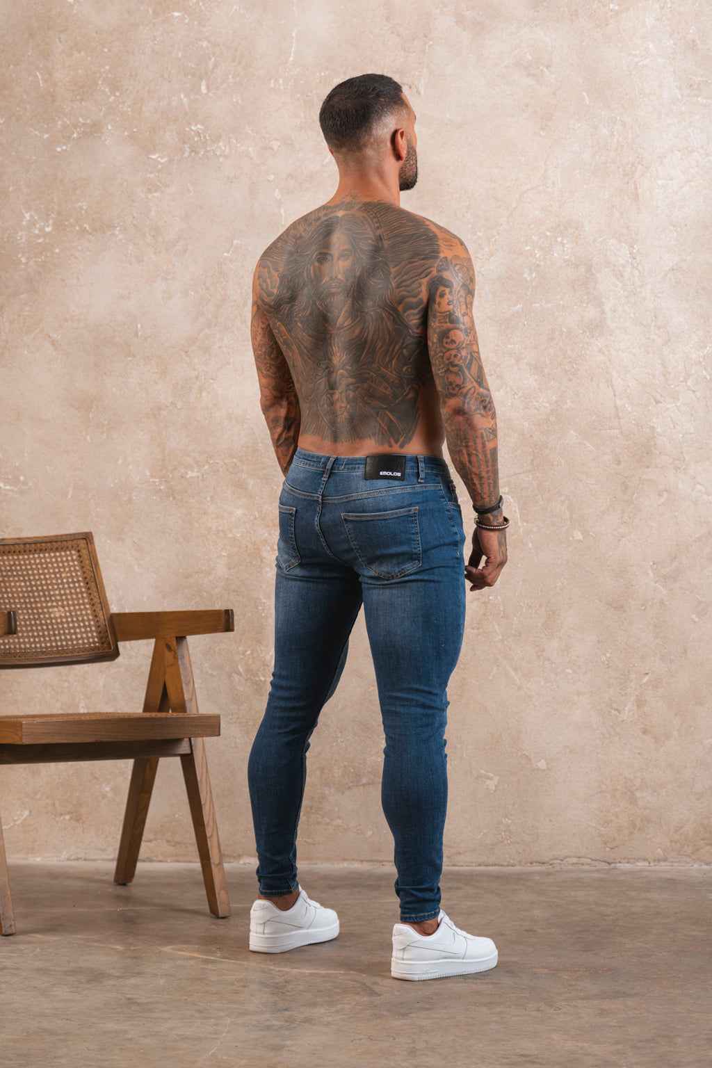 Spray on Jeans - Dark Blue - Emolos