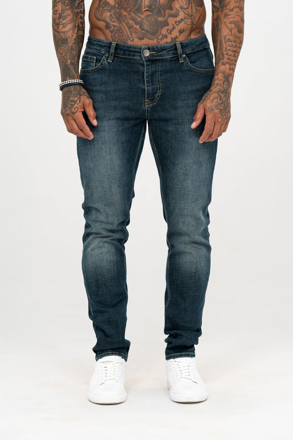 Slim Fit Jeans Washed -  Stone - Emolos