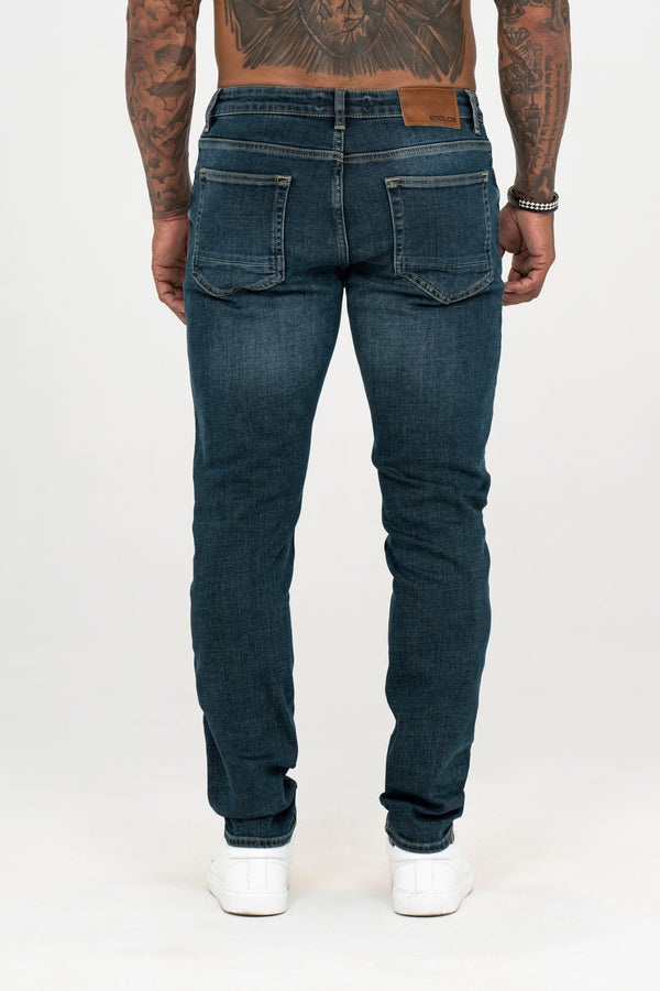 Slim Fit Jeans Washed -  Stone - Emolos