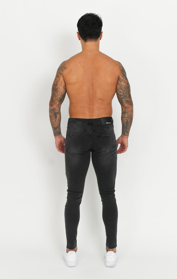 Spray on Jeans - Dark Grey