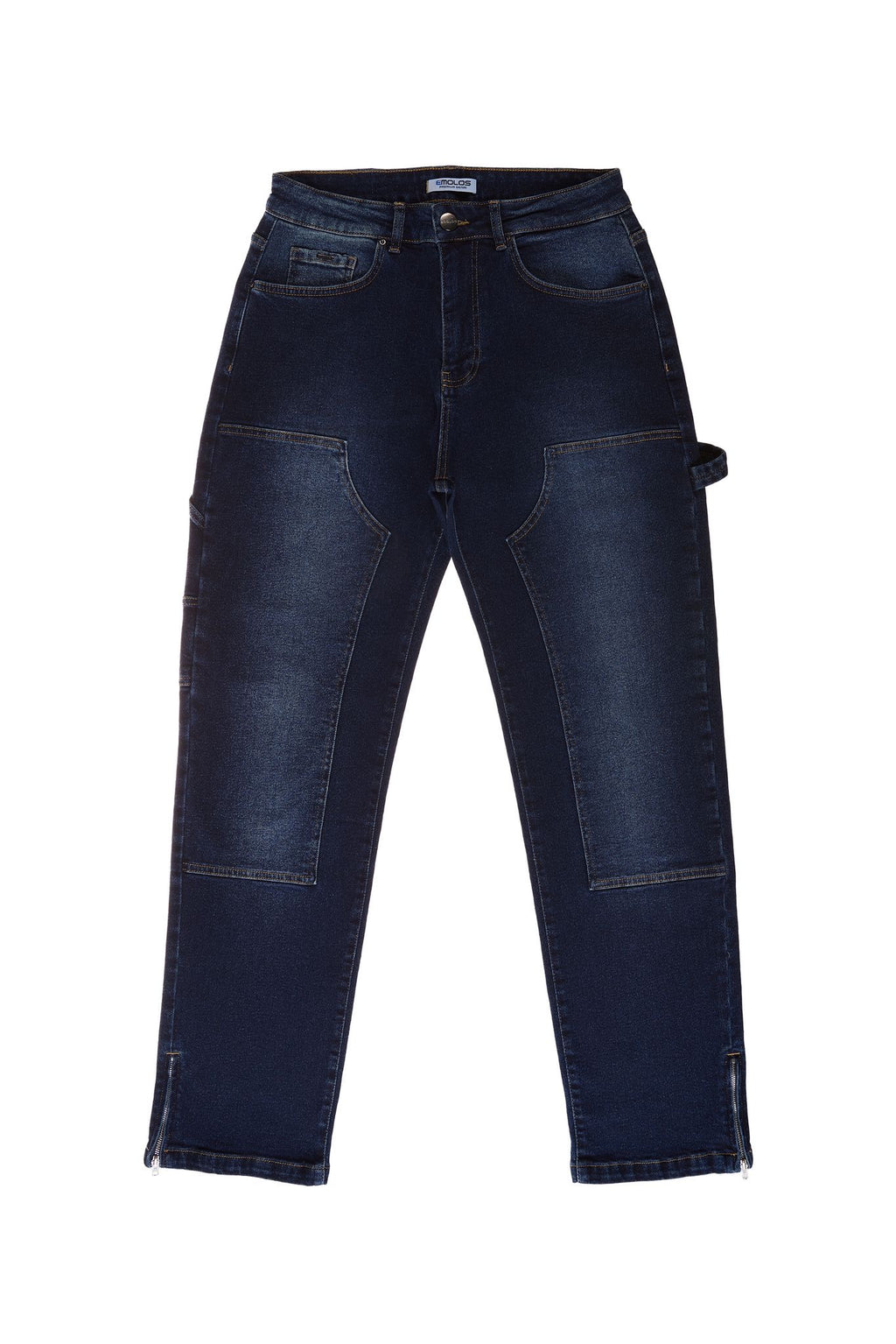 Carpenter Denim Washed - Dark Blue - Emolos