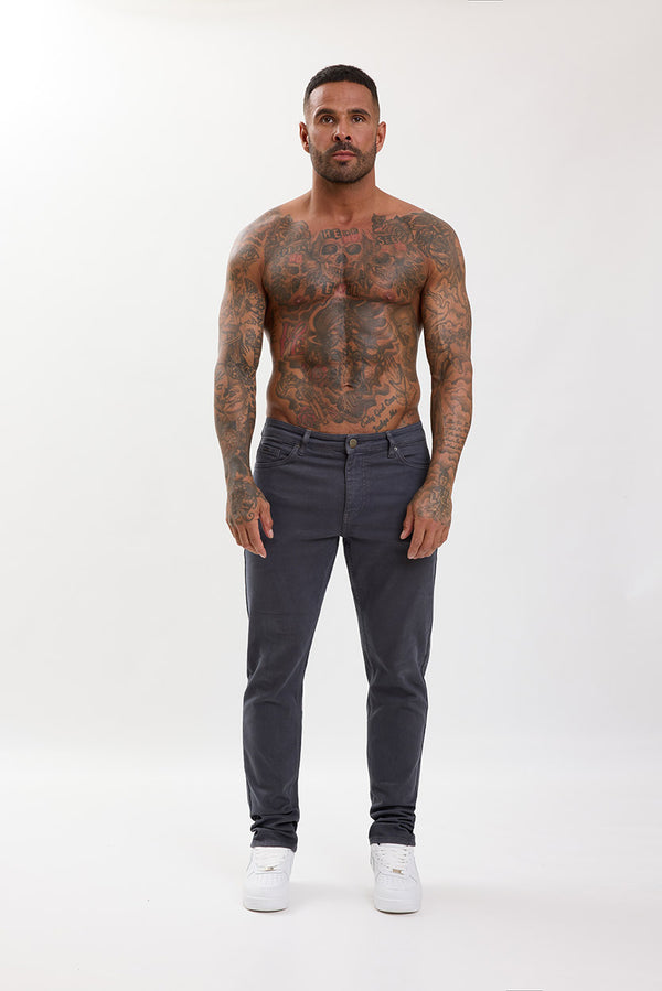 Slim Fit Jeans Dark Grey - Emolos