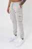 V2 Zip Details Cargo Pants - Light Grey