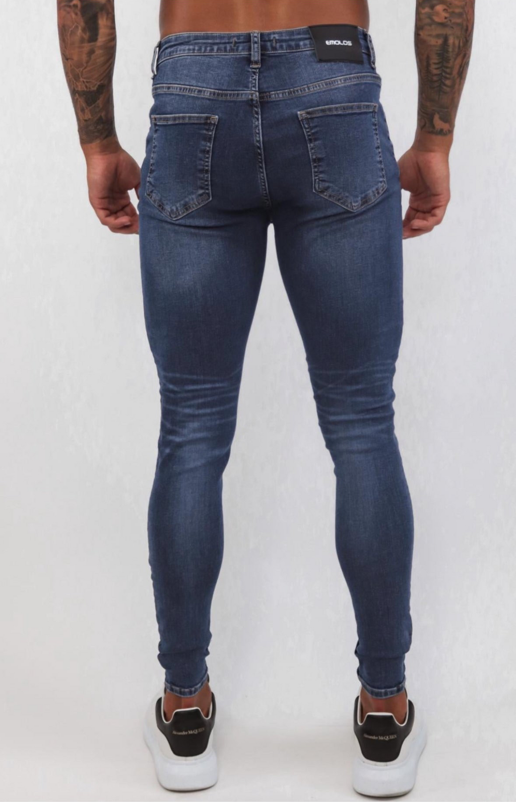 Spray on Jeans - Mid Blue - Emolos