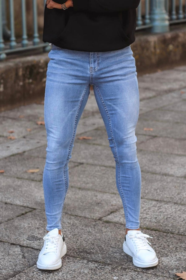 Spray on Jeans - Light Blue