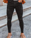 Spray on Jeans Ripped - Grey - Emolos