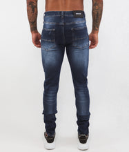 Load image into Gallery viewer, Dark Blue Skinny Jeans