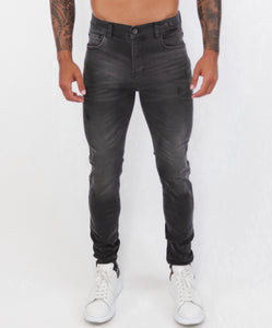 Grey Skinny Jeans Small Repaired